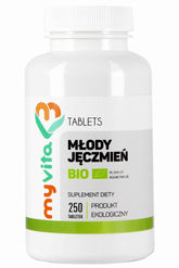 Cevada verde jovem ORGÂNICA 250 comprimidos 500 mg MYVITA